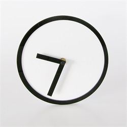 ＜ヤマギワ＞ AIR FRAME（エアフレーム）「PICTO CLOCK」ホワイト[996PC132] 掛け時計 カケドケイ画像