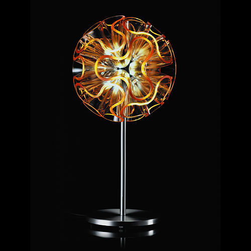 QisDesign（キスデザイン）テーブル照明 「Coral 45（コーラル）」オレンジ商品画像