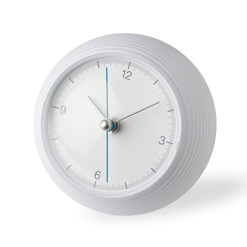 Lemnos（レムノス）置時計 earth clock（アース クロック） ホワイト商品画像