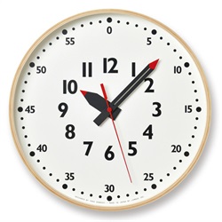 Lemnos（レムノス）掛時計 fun pun clock（フンプンクロック）Φ354mm