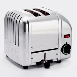 ＜ヤマギワ＞ DUALIT（デュアリット）「2スロットトースター」クローム[998DUALIT] 台所系(キッチン系) 調理家電 トースター