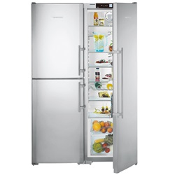 ＜ヤマギワ＞ LIEBHERR（リープヘル）「SBSes7353」バイオフレッシュ冷凍冷蔵庫[998SBSES7353] 台所系(キッチン系) 冷蔵庫・冷凍庫画像