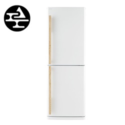 ＜ヤマギワ＞ amadana（アマダナ）「冷蔵庫（256L）ZR-641」ホワイト[998ZR641WH] 台所系(キッチン系) 冷蔵庫・冷凍庫画像