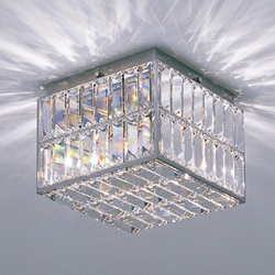 ＜ヤマギワ＞ yamagiwa （ ヤマギワ ）「 CRYSTAL CUBE （ クリスタルキューブ）」【要電気工事】[G1514N] 天井照明 ショウメイ 洋風シーリングライト