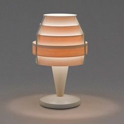 ＜ヤマギワ＞ JAKOBSSON LAMP（ヤコブソンランプ）「S2517W」ホワイト[S2517W] スタンド照明 テーブルスタンド