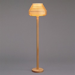 ＜ヤマギワ＞ JAKOBSSON LAMP（ヤコブソンランプ）「S7338」パイン（ランプ別）[S7338] スタンド照明 フロアスタンド画像