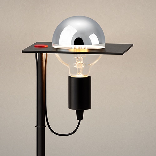 YAMAGIWA（ヤマギワ）フロア照明 MIRROR BALL LAMP φ200mm ブラック （ランプ別）（専用ランプ）商品画像