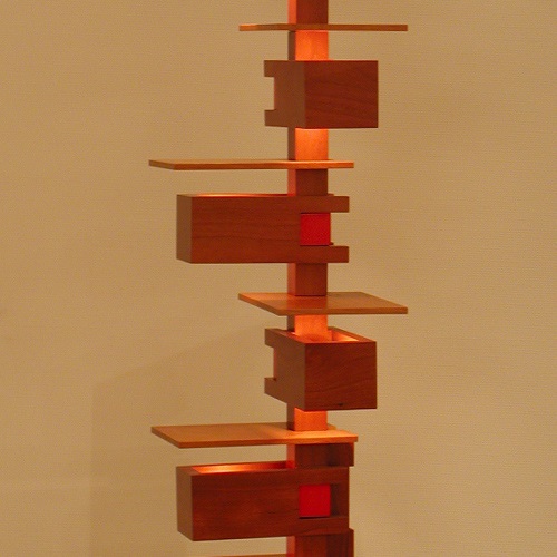 【即納】Frank Lloyd Wright（フランクロイドライト）テーブル照明 TALIESIN 3（タリアセン） チェリー商品画像