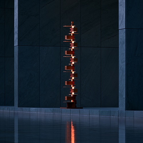 【即納】Frank Lloyd Wright（フランクロイドライト）フロア照明 TALIESIN 2（タリアセン） チェリー商品画像