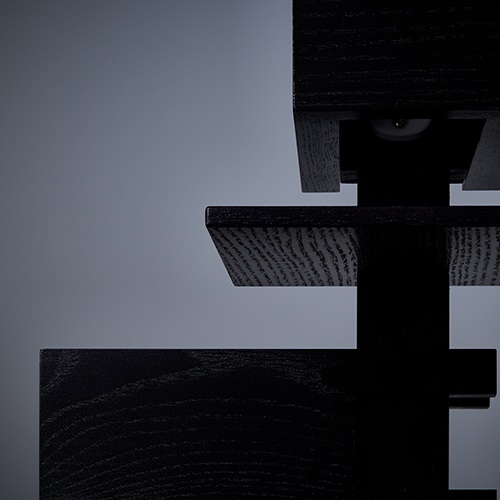 【即納】Frank Lloyd Wright（フランクロイドライト）テーブル照明 TALIESIN 4（タリアセン） BLACK EDITION商品画像
