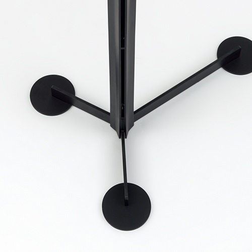 DANESE（ダネーゼ）調整式サイドテーブル Familia（ファミリア）シングルテーブル H70cm ブラック商品画像