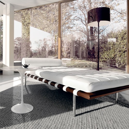 Knoll（ノル） Saarinen Collection ローテーブル Φ410mm ホワイト × アラベスカート商品画像