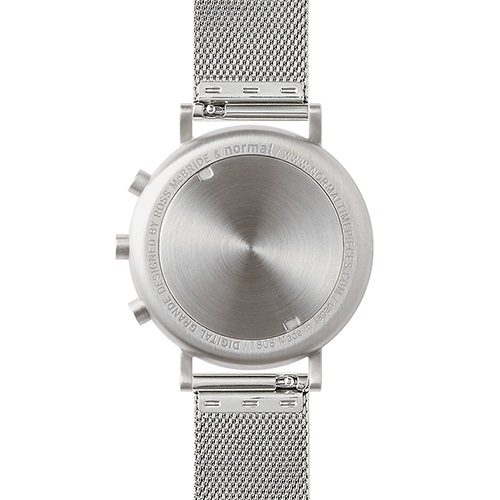 normal（ノーマル）腕時計 tokiji（トキジ）O38シルバーケース×シルバーメッシュ商品画像