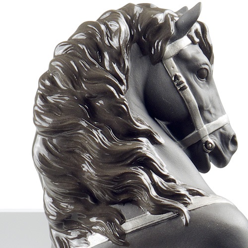 Lladro（リヤドロ）「Re-Deco（リ・デコ）HORSE ON COURBETTE（跳躍）」[610A08721]商品画像