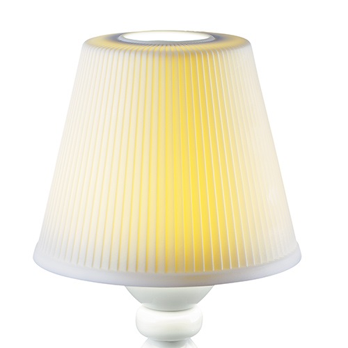 LLADRO（リヤドロ）ポータブル照明  FIREFLY LAMP ファイヤーフライ ロータス ホワイト商品画像
