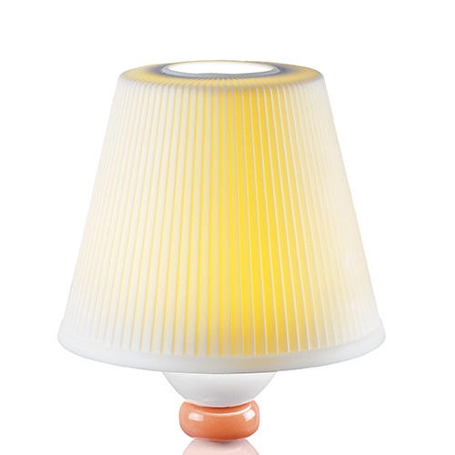 LLADRO（リヤドロ）ポータブル照明  FIREFLY LAMP ファイヤーフライ ロータス コーラル商品画像