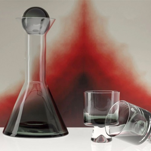 TOM DIXON（トム・ディクソン）テーブルウェア TANK ローボールグラス 2個セット ブラック商品画像
