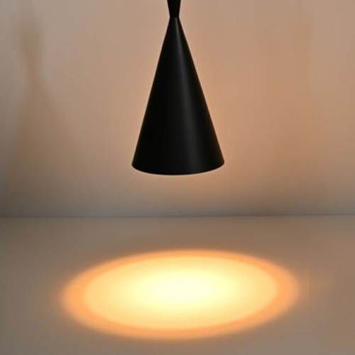 TOM DIXON（トム・ディクソン）ペンダント照明  BEAT TALL PENDANT LED  ビート トール  ブラック（LED光源内蔵）【要電気工事】商品画像