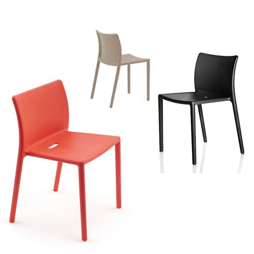 Magis（マジス）アームレスチェア Air-Chair（エア チェア） ブラック商品画像