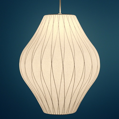 Herman Miller（ハーマンミラー）NELSON BUBBLE LAMP（ネルソン バブルランプ）Pear crisscross Lamp（ペアクリスクロスランプ）（ランプ別売）商品画像