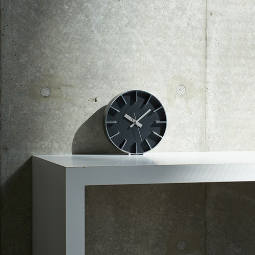 Lemnos（レムノス）掛時計 edge clock（エッジ クロック）Φ180mm ホワイト商品画像