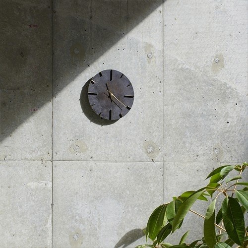Lemnos（レムノス）掛時計 Quaint（クエィント） 斑紋純銀色（シルバー）商品画像