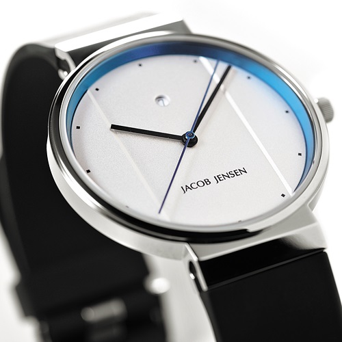 【廃番】JACOB JENSEN（ヤコブ・イェンセン）腕時計 「New 750」ホワイト×ブルー[996ING750]商品画像