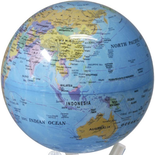 【予約注文】MOVA 地球儀 MOVA Globe（ムーバ・グローブ）Φ11cm ブルーマップ商品画像