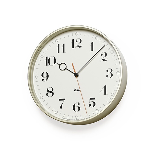 Lemnos（レムノス）掛時計 RIKI RING CLCOK（リキ リング クロック） ホワイト商品画像