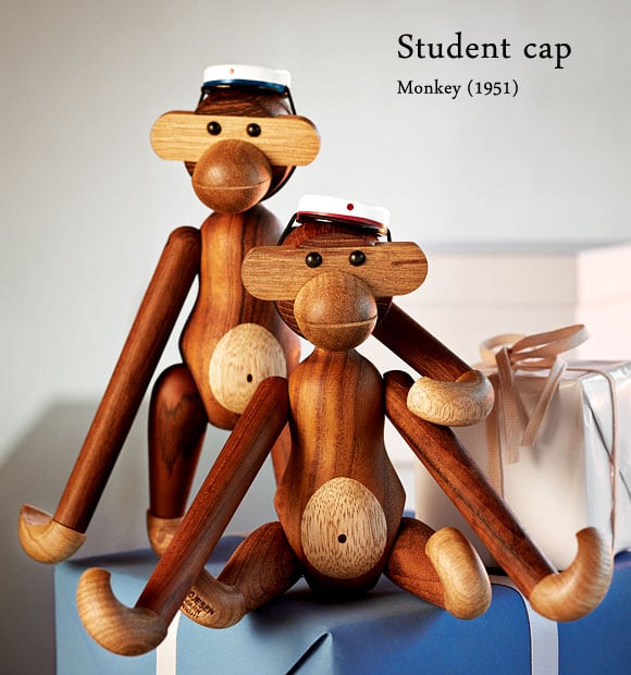 Kay Bojesen Denmark（カイ・ボイスン デンマーク）_Monkey（モンキー）Sサイズ用学生帽