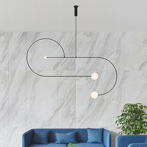 MOBILE CHANDELIER 3 ブラック W2300mm