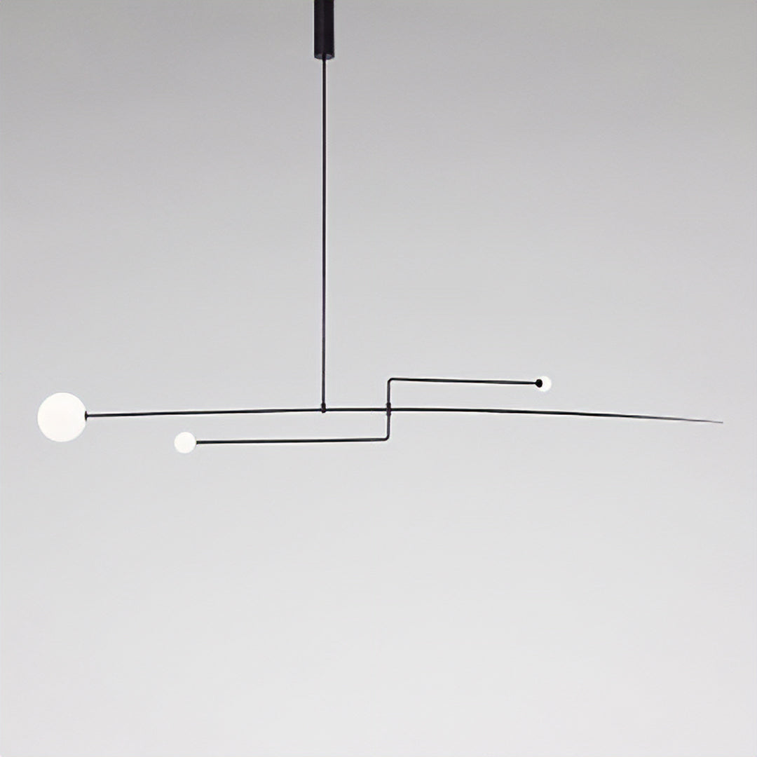 【取扱終了】MOBILE CHANDELIER 3 ブラック W2300mm