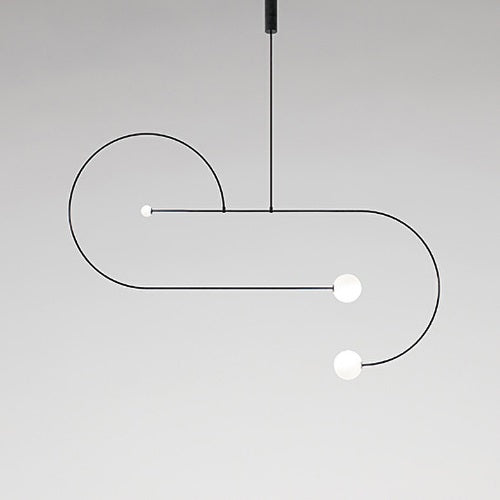 MOBILE CHANDELIER 13 ブラック W1925mm - YAMAGIWA OnlineStore