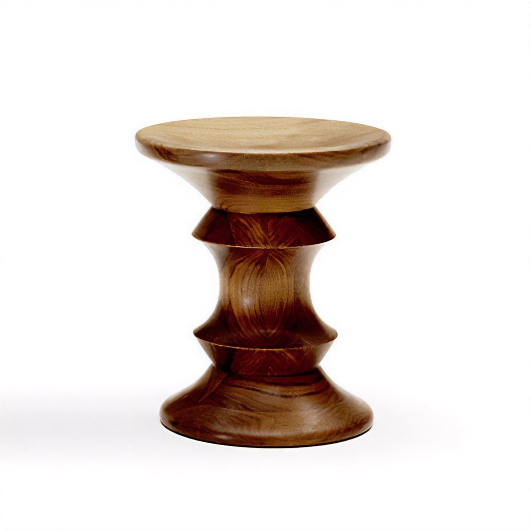 Eames Turned Stool シェイプA ウォールナット H380mm