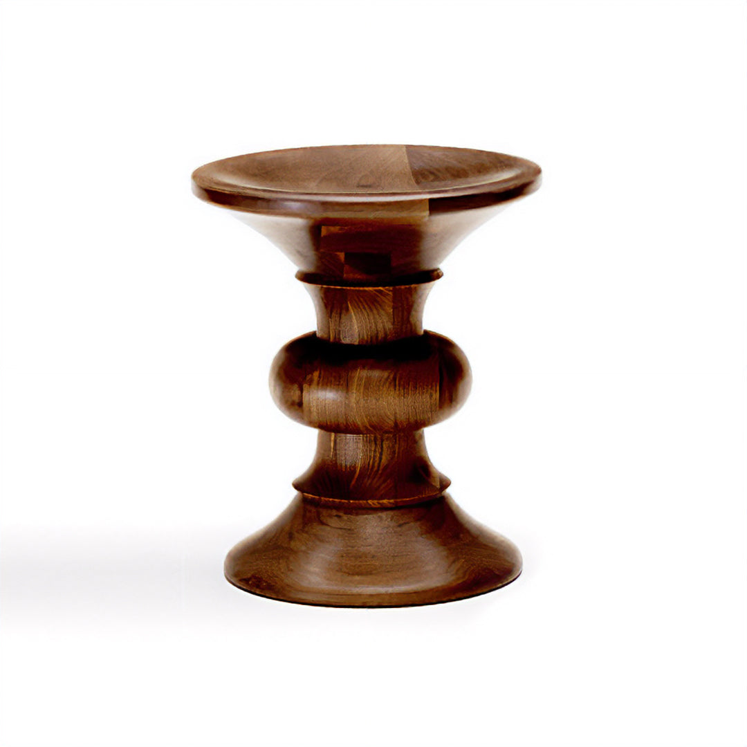 Eames Turned Stool シェイプB ウォールナット H380mm