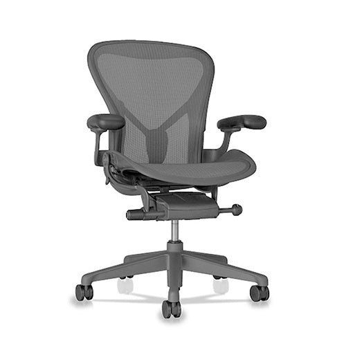 【廃番】ハーマンミラー アーロンチェア ライト Bサイズ 固定アーム