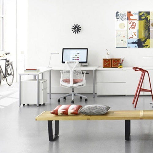 Sayl Chair カーペット・堅床用キャスター ブラック W622mm