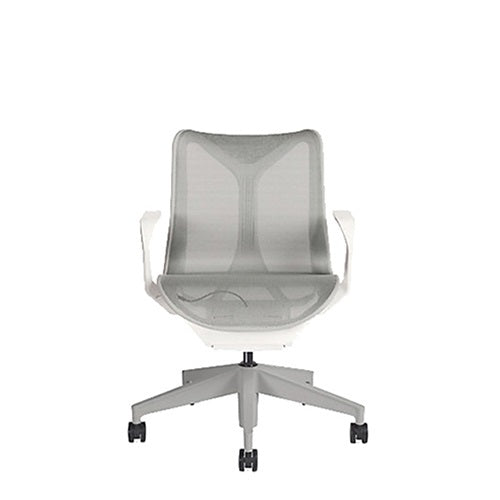 【廃番】ハーマンミラー コズムチェア ローバック ホワイト/ミネラル