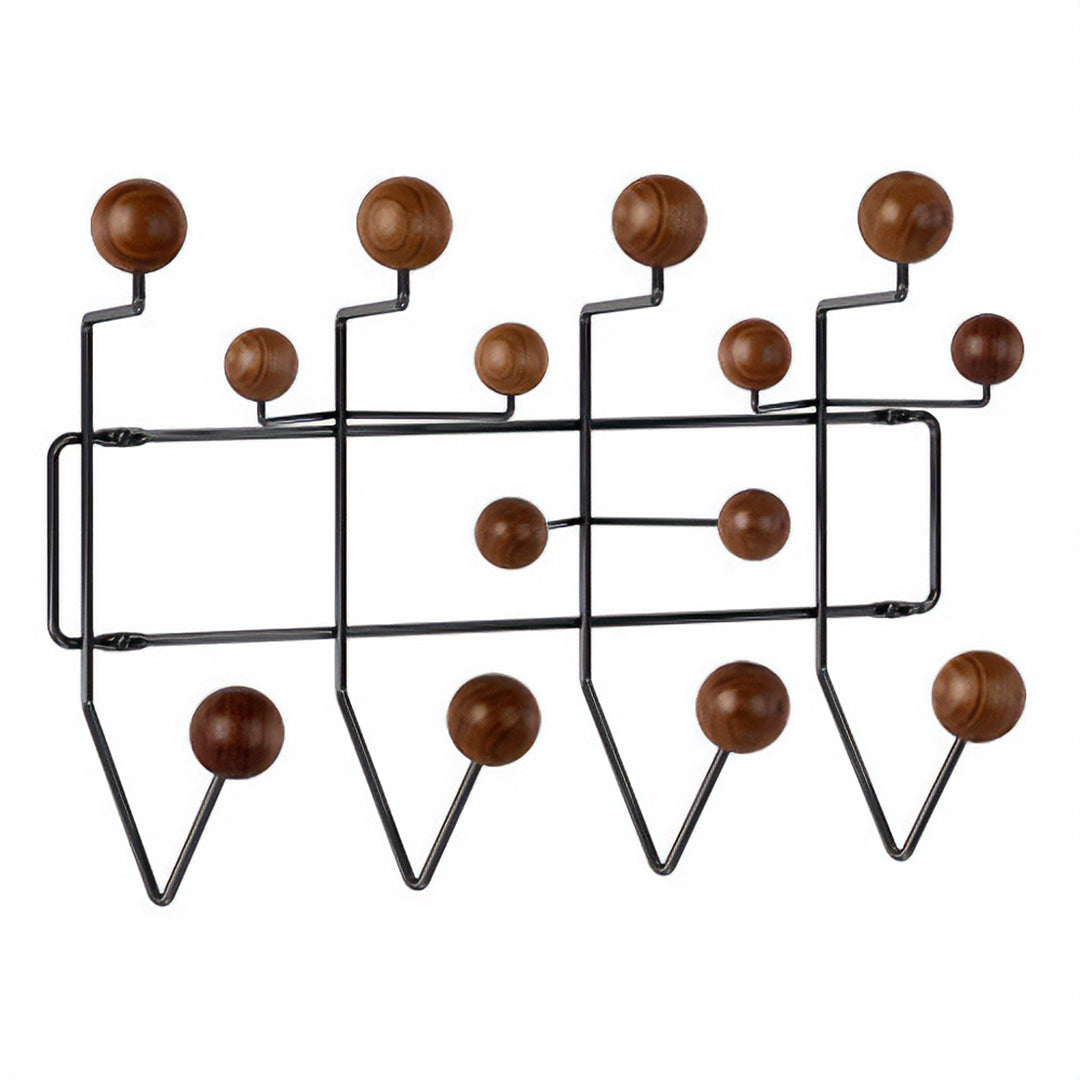 Eames Hang-It-All ウォールナット/ブラック W500mm - YAMAGIWA