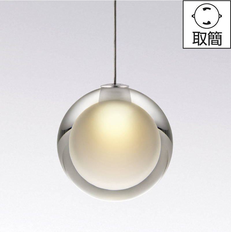 取簡|Tear Drop Mini LED ペンダントライト クリア Φ108mm