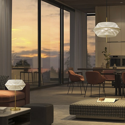 TWILIGHT ペンダントライト ベージュ Φ300mm