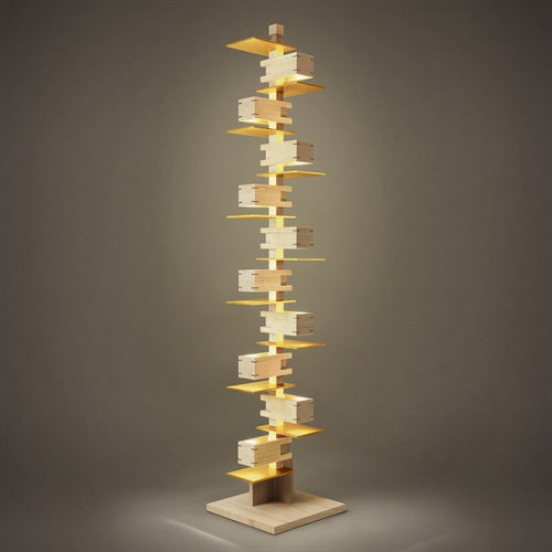 HOMMAGE to FLW 2017 -TALIESIN-J - 会津桐＋洋金箔 - 橋本夕紀夫