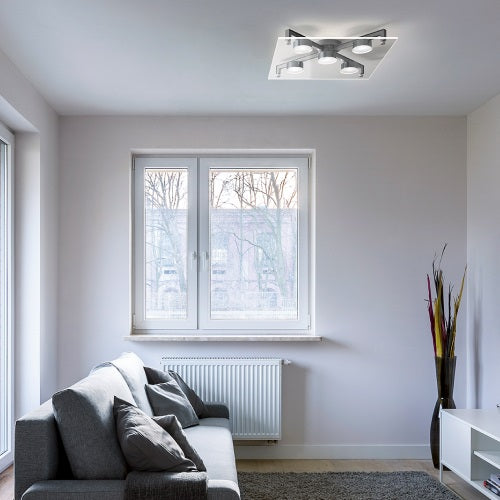 P-FLAT シーリングライト 5灯 クリア W500mm