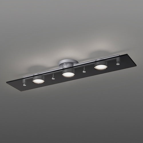 YAMAGIWA|P-FLAT 3灯 スモーク W870mm【旧モデル/Φ90ランプ同梱】