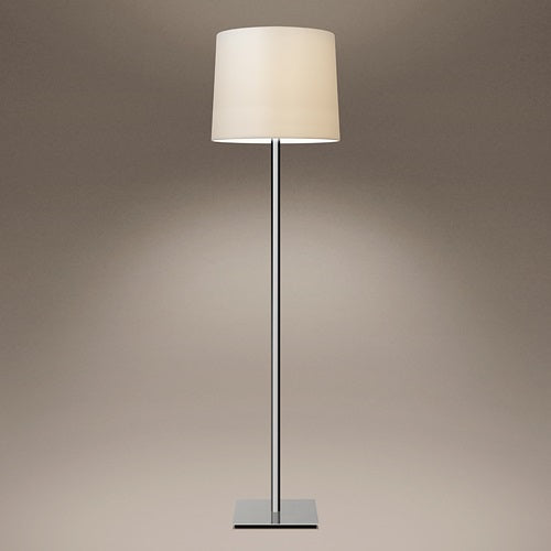 【廃番】YAMAGIWA(ヤマギワ)フロア照明 LEGGERO(レジェーロ)円柱シェード ホワイト