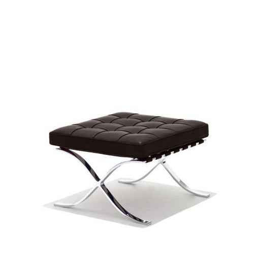 【廃番】Knoll(ノル) Mies.v.d.Rohe Collection バルセロナスツール ダークブラウン