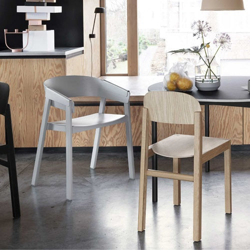 【廃番】COVER CHAIR Remix183 ブラック SH460mm