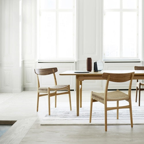 CH23 脚:オーク/背:ウォルナット/オイル仕上/ナチュラルペーパーコード SH445mm