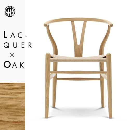 CH24 Yチェア オーク材/ラッカー仕上/ナチュラルペーパーコード