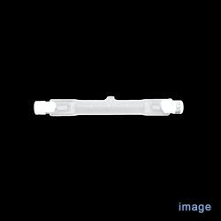 R7s 両口ハロゲンランプ 短寸法タイプ フロスト 110V 100W - YAMAGIWA